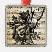 ヴィンテージ・フェアリー&ミュージック メタルオーナメント (正面)
