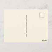 ヴィンテージ フェイエットビル ノースカロライナ州 挨拶 ポストカード (裏面)