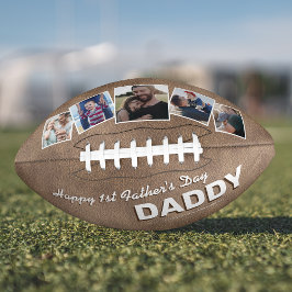 ヴィンテージ フェイクレザー 初めての父の日 フットボール アメリカンフットボール