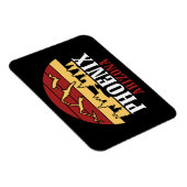 ヴィンテージ フェニックス アリゾナ州 アメリカ アート サンセット マグネット (右側)