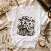 ヴィンテージ フェミニスト 女性の怪しい娯楽 Tシャツ