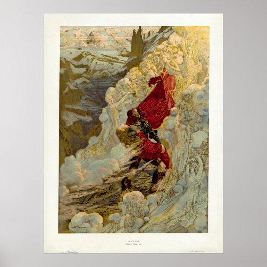 ヴィンテージ・フェルヴァール、ビンセント・ディンディのオペラ ポスター (正面)