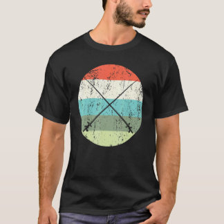 ヴィンテージ フェンシング選手 フェンシング スポーツ レトロ フェンシング Tシャツ
