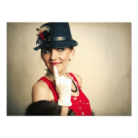 ヴィンテージ フォトプリント            (正面)