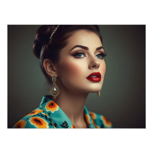 ヴィンテージ フォトプリント            (正面)