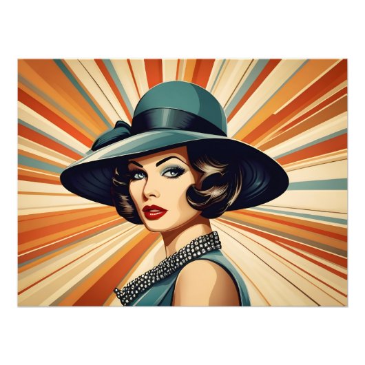 ヴィンテージ フォトプリント            (正面)