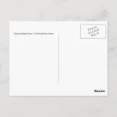 ヴィンテージ·フォト·メン·ワーキング ポストカード (裏面)