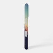 ヴィンテージ フォレスト グラデーション iPhone 16ケース (右側面)