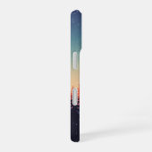 ヴィンテージ フォレスト グラデーション iPhone 16ケース (右側面)