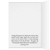 ヴィンテージ-フクロウで飛んでいる妖精 (内側 (左))