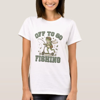 ヴィンテージ フクロウ 釣り へ行く Tシャツ