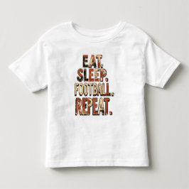 ヴィンテージ フットボール ファンデザイン | レトロ サッカー グラフィック トドラーTシャツ