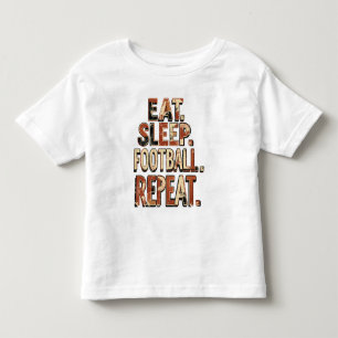 ヴィンテージ フットボール ファンデザイン レトロ サッカー グラフィック トドラーTシャツ