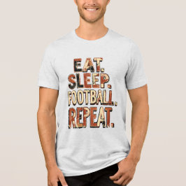 ヴィンテージ フットボール ファン デザイン | レトロ サッカー グラフィック トライブレンドTシャツ