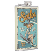 ヴィンテージ フラスク (右)