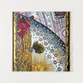 ヴィンテージ:フラムマリオン版木、銅版、版画 タペストリー (正面(横))