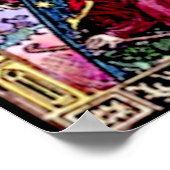 ヴィンテージ:フラムマリオン版木、銅版、版画 ポスター (角)