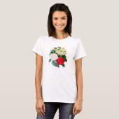 ヴィンテージ フラワーズ Tシャツ (正面フル)