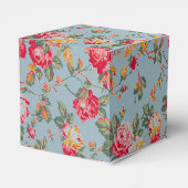 ヴィンテージ フラワーパーティ  ギフトボックス フェイバーボックス (裏面サイド)