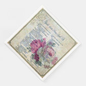 ヴィンテージ フラワーレシピ エフェメラ デコパージュ (コーナー)