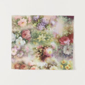 ヴィンテージ フラワー タペストリー (正面(横))