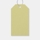 ヴィンテージ フラワー & バタフライ ギフトタグ (裏面)