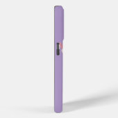 ヴィンテージ フラワー バレリーナ 美意識 パープル Case-Mate iPhoneケース (裏面 / 右)