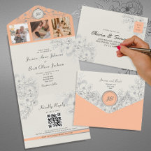 ヴィンテージ フラワー ピンク フォト ウェディング