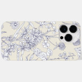ヴィンテージ フラワー フォンケース – iPhone & Samsung Case-Mate iPhoneケース (裏面 (横))