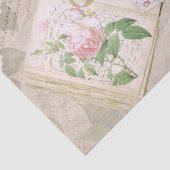 ヴィンテージ フラワー フレンチ スクラップブック エフェメラ デコパージュ 薄葉紙 (詳細)