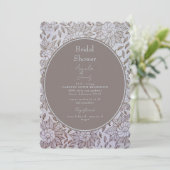 ヴィンテージ フラワー ブライダル シャワー 招待状 (スタンド正面)