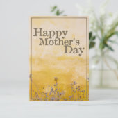 ヴィンテージ フラワー メドウの母の日 - 英語 (スタンド正面)