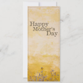 ヴィンテージ フラワー メドウの母の日 - 英語