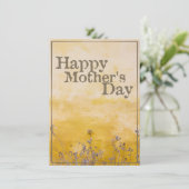 ヴィンテージ フラワー メドウの母の日 - 英語 (スタンド正面)