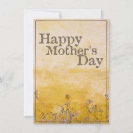 ヴィンテージ フラワー メドウの母の日 - 英語