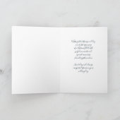 ヴィンテージ フラワー 結婚式 ニース ネフュー 姻戚 サンキューカード (内部)