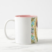 ヴィンテージ フランスの ツートーンマグカップ (左)