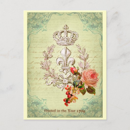 ヴィンテージ フランスの ポストカード (正面)