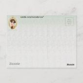 ヴィンテージ フランスの ポストカード (裏面)