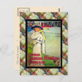 ヴィンテージ フランス広告, ル・アーヴル ポストカード (正面/裏面)