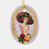 ヴィンテージ フランス オーナメント (裏面)