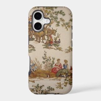 ヴィンテージ フランス カントリー トワル iPhone 5 カバー