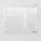 ヴィンテージ フランス ヴェルサイユ宮殿 Mme Barry の部屋 ポストカード (裏面)