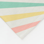 ヴィンテージ フリースブランケット (角)