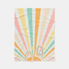 ヴィンテージ フリースブランケット