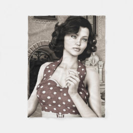 ヴィンテージ フリースブランケット