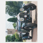 ヴィンテージ フリースブランケット (正面)