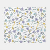 ヴィンテージ フリースブランケット (正面(横))