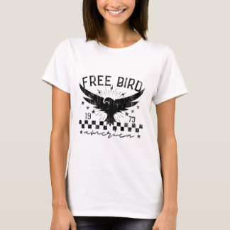 ヴィンテージ フリー・バード 1973 アメリカンイーグル グラフィック Tシャツ