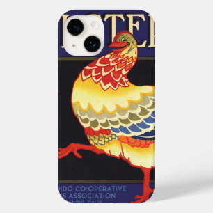 ヴィンテージ フルーツケースラベルアート, ハイステッパー チキン Case-Mate iPhone 14ケース